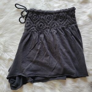 Aerie Flirty Crochet Short